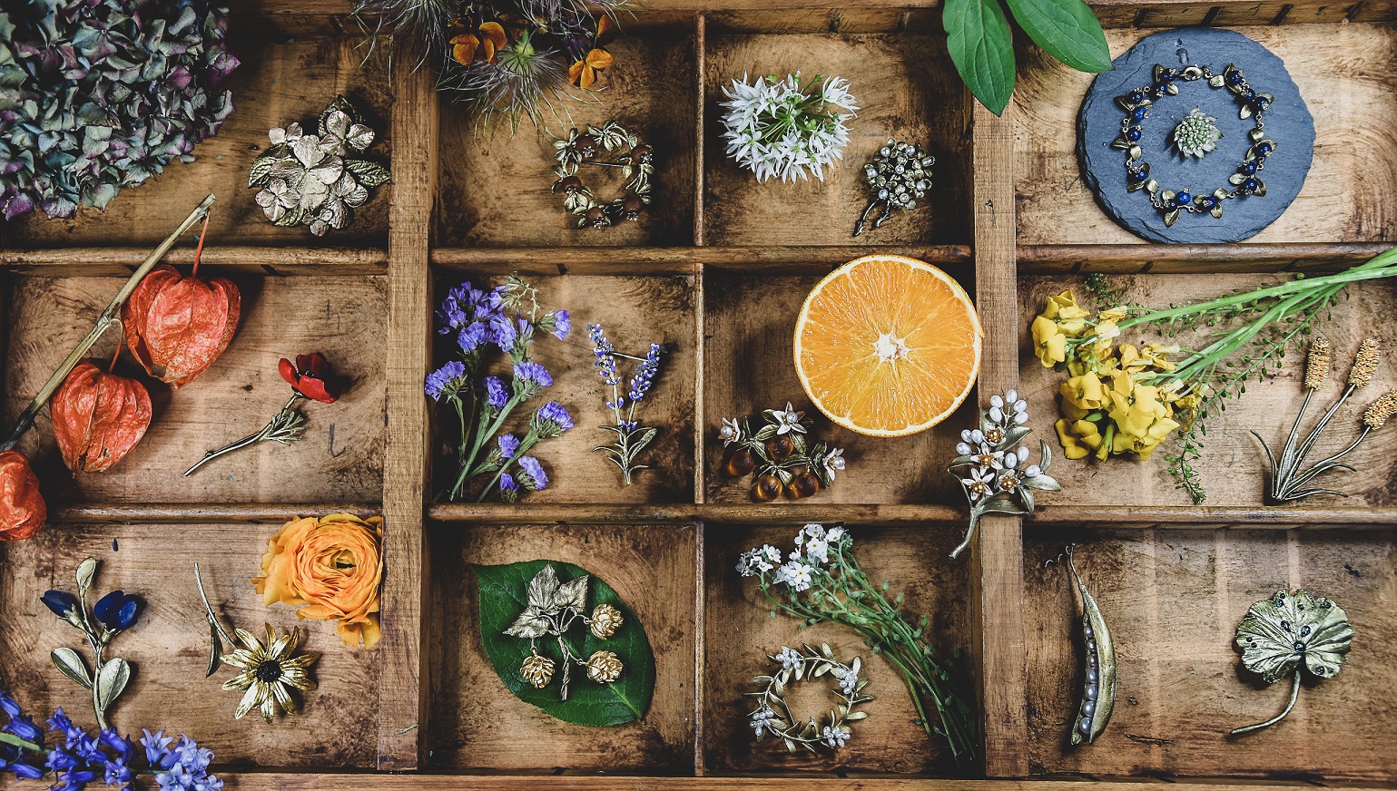 Botanical Jewellery by Michael Michaud